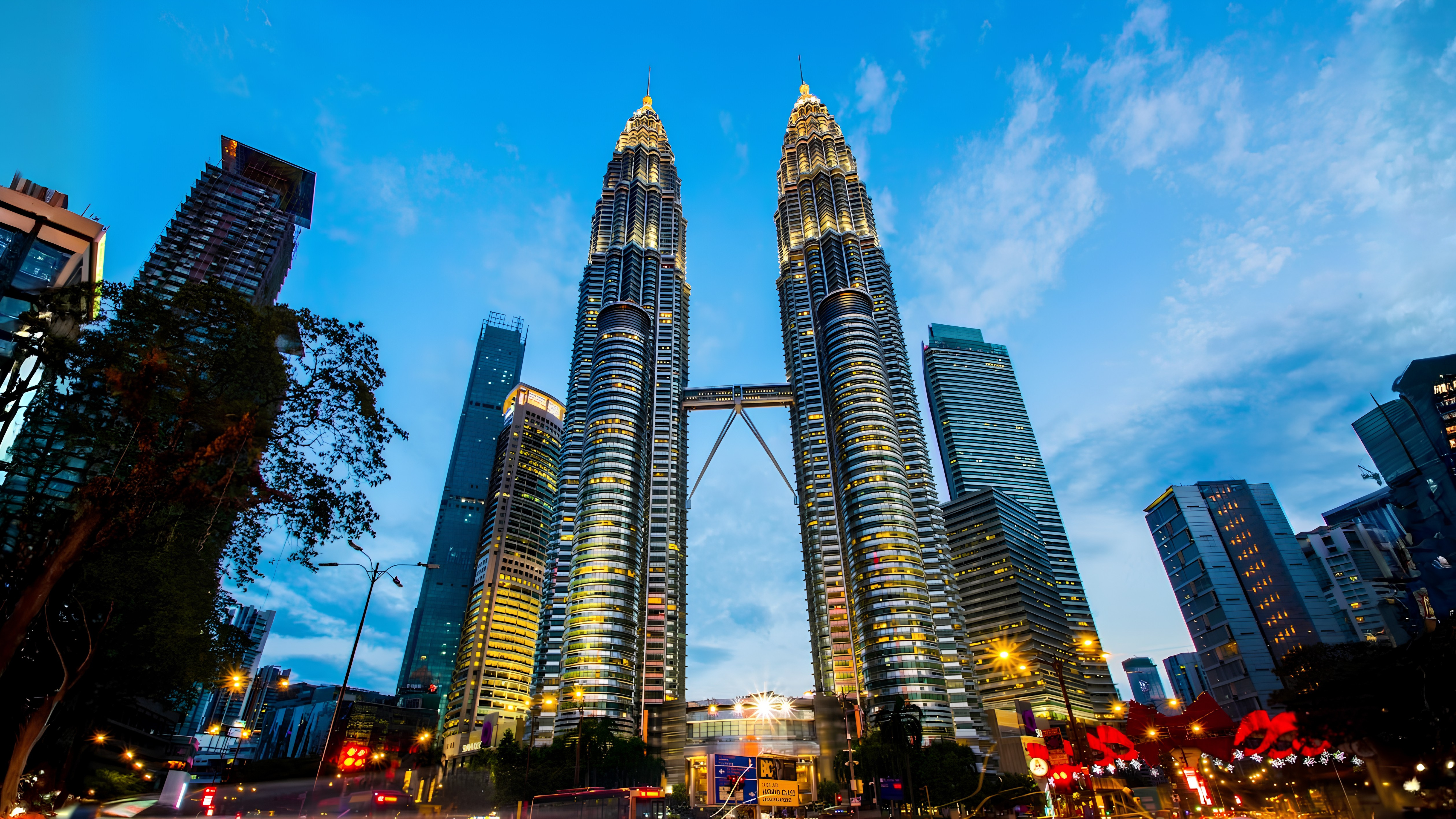 Iconic Twin Towers in Malaysia